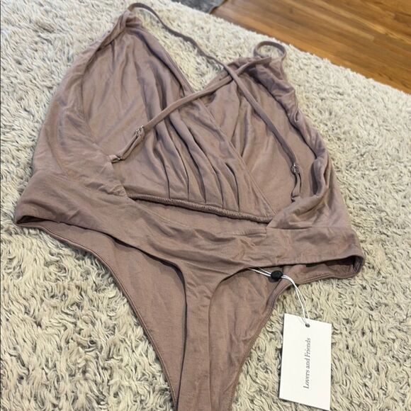 Lovers + Friends Dusty Pink Bodysuit - Picture 3 of 5